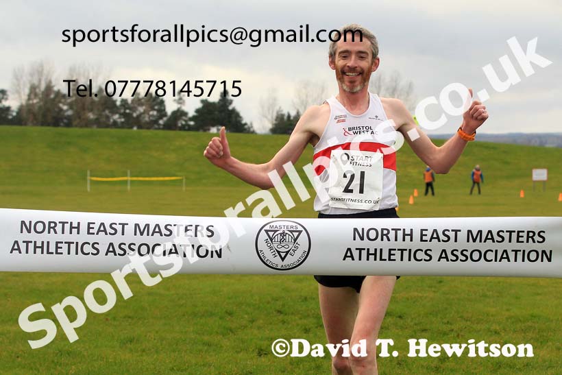 Mens 35 to 64 2023 NEMAA Cross Country, Croft Circuit, North Yorkshire. Photo: David T. Hewitson/Sports for All Pics